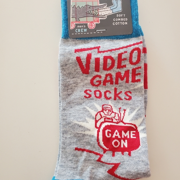 Blue Q socks men's crew size 7-12 - Picture 9 of 10